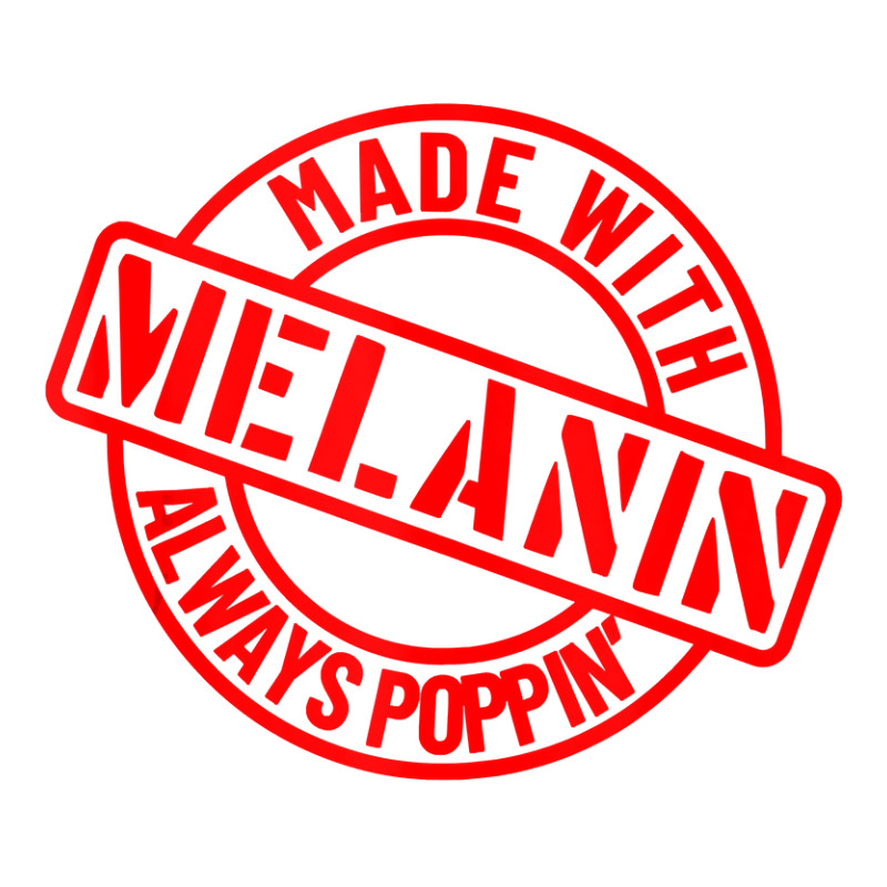 Made With Melanin   Melanin Poppin   Melanin Always Poppin Tank Top Youth Zipper Hoodie | Artistshot