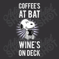 Coffee At Bat Vintage Hoodie And Short Set | Artistshot