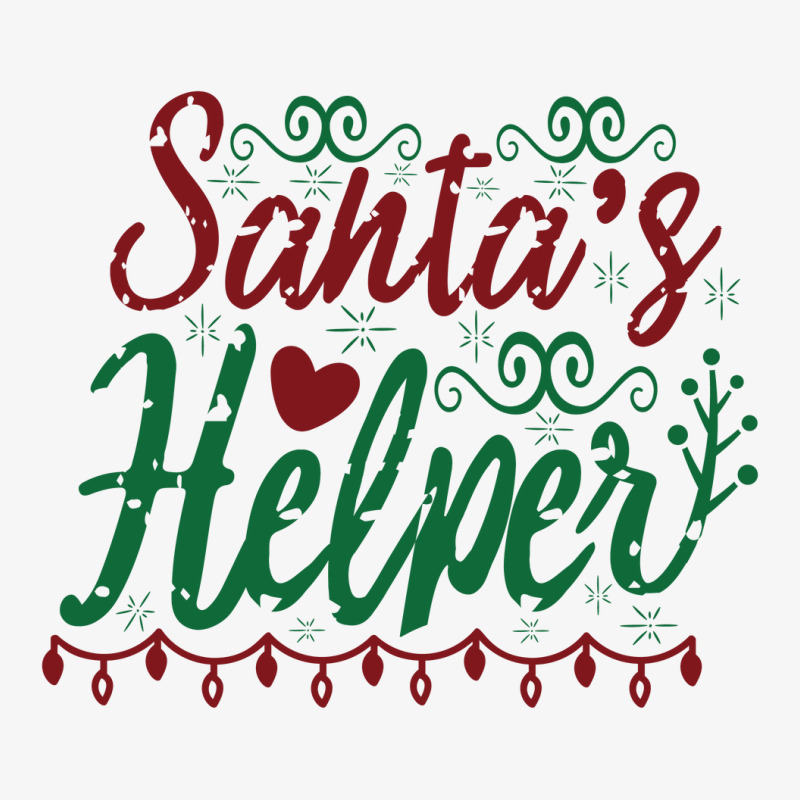 Santas Helper Ladies Fitted T-shirt | Artistshot