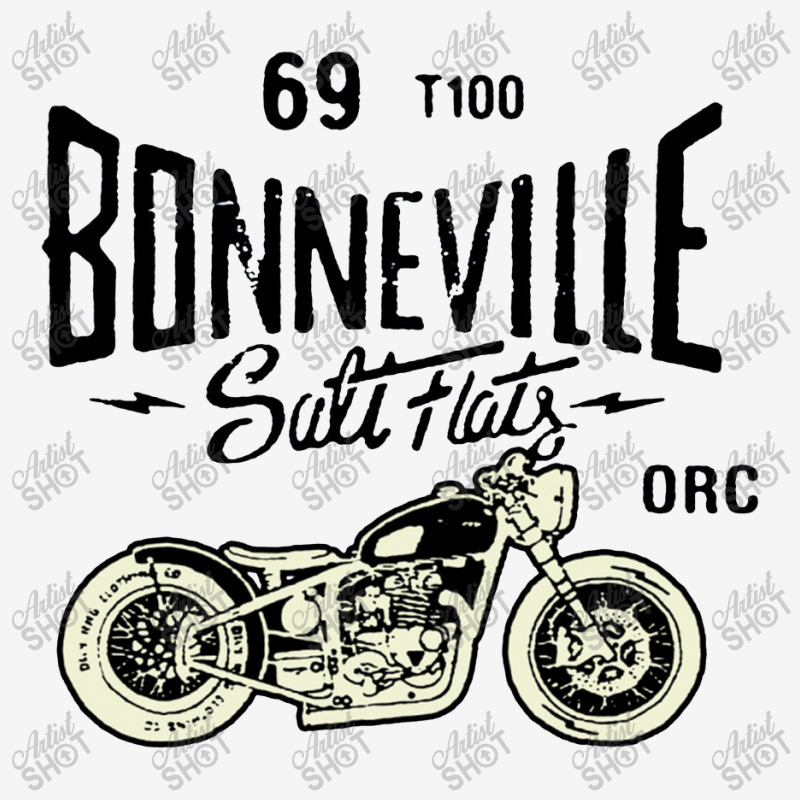 Bonneville Salt Flats Motorcycle Racing Baby Bibs | Artistshot