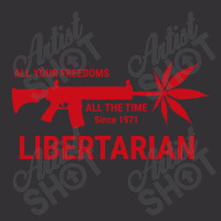 Libertarian Vintage Hoodie | Artistshot