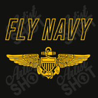 Fly Navy Scorecard Crop Tee | Artistshot