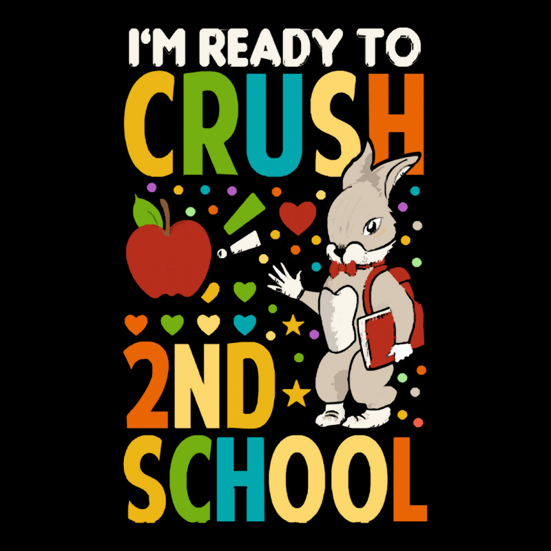 Back To School T Shirti'm Ready To Crush 2nd Grade Back To School T Sh V-neck Tee | Artistshot