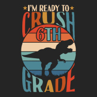 Back To School T Shirti'm Ready To Crush 6th Grade Back To School Dino Unisex Hoodie | Artistshot