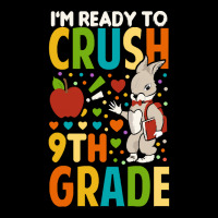 Back To School T Shirti'm Ready To Crush 9th Grade Back To School Funn Zipper Hoodie | Artistshot