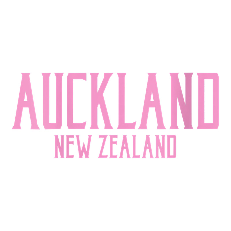 Womens Auckland New Zealand Vintage Text Pink Print V Neck T Shirt Youth Sweatshirt by CrespinoEllawyn | Artistshot