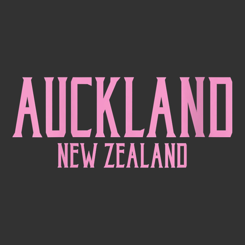 Womens Auckland New Zealand Vintage Text Pink Print V Neck T Shirt Baby Bodysuit by CrespinoEllawyn | Artistshot