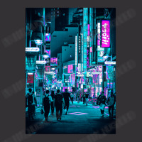 Tokyo Neon Night Synthwave Vintage Hoodie | Artistshot