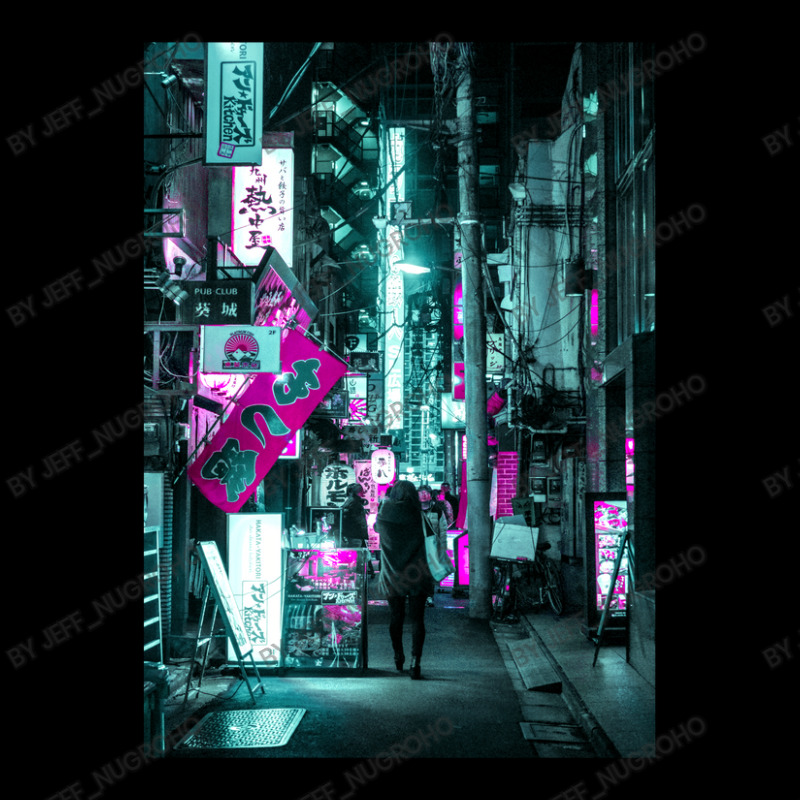 Tokyo Neon Night Synthwave Adjustable Cap by Jeff_Nugroho | Artistshot