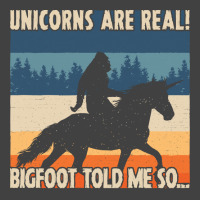 Bigfoot Gift T Shirtbigfoot Riding A Unicorn T Shirt Vintage T-shirt | Artistshot