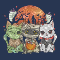 Halloween Cat Halloween Costume T  Shirt Halloween Cat Halloween Costu Men Denim Jacket | Artistshot