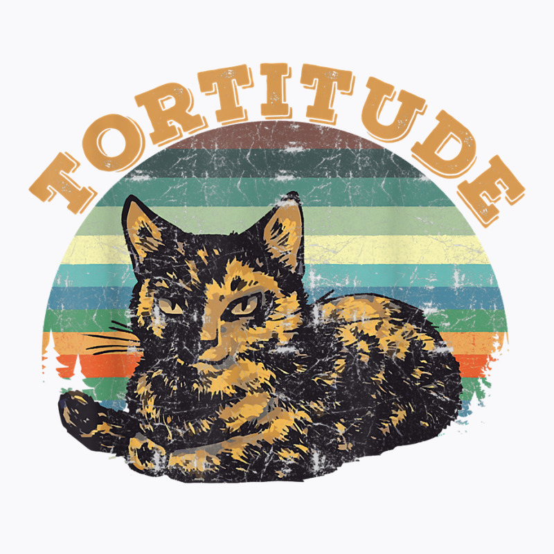 Tortitude Cat Torties Are Feisty Tortoiseshell Kitty Shirt T-Shirt by sabadmscoastlw | Artistshot