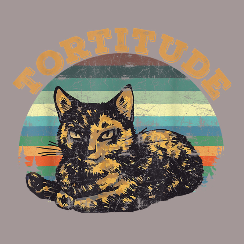 Tortitude Cat Torties Are Feisty Tortoiseshell Kitty Shirt Vintage Short by sabadmscoastlw | Artistshot