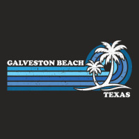 Retro Vintage Family Vacation Texas Galveston Beach Premium T Shirt Ladies Fitted T-shirt | Artistshot