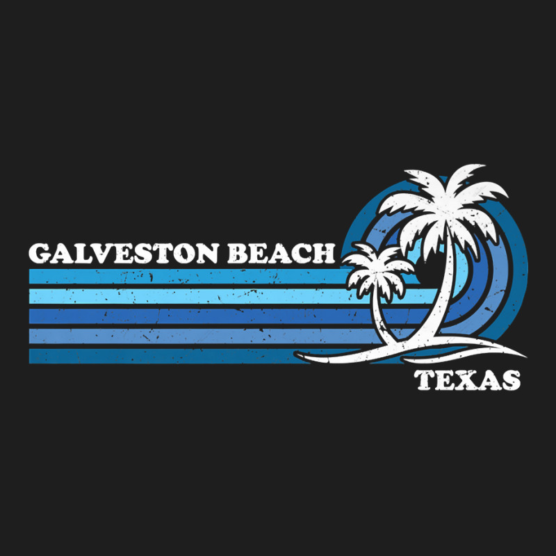 Retro Vintage Family Vacation Texas Galveston Beach Premium T Shirt Classic T-shirt by evansjalayia | Artistshot