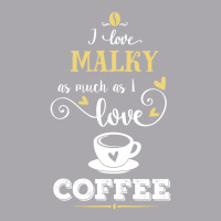 I Love Malky As Much As I Love Coffee Gift For Him Youth 3/4 Sleeve | Artistshot