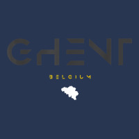 Ghent Belgium Tonal Type T Shirt Ladies Denim Jacket | Artistshot