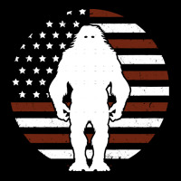 Bigfoot T Shirtbigfoot American Flag Flag 4th Of July T Shirt Lightweight Hoodie | Artistshot