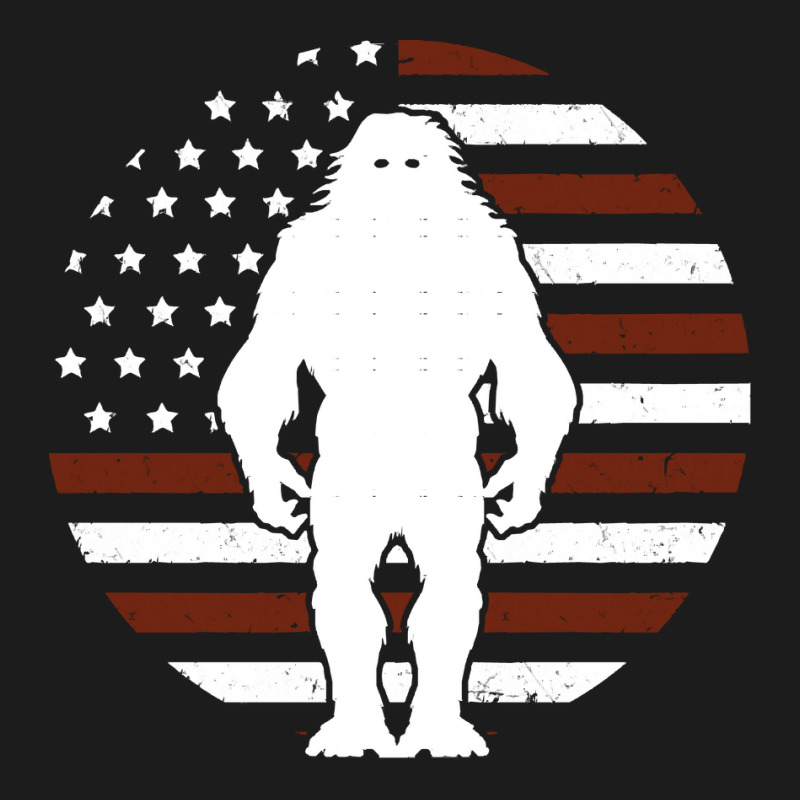 Bigfoot T Shirtbigfoot American Flag Flag 4th Of July T Shirt Hoodie & Jogger Set | Artistshot