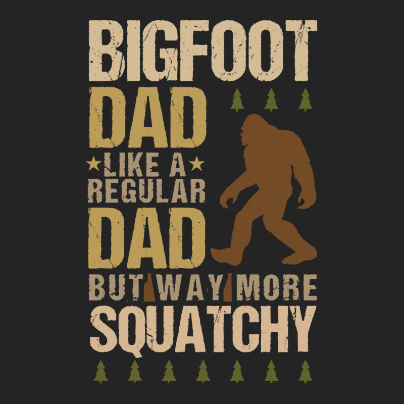 Bigfoot T Shirtbigfoot Dad T Shirt 3/4 Sleeve Shirt | Artistshot