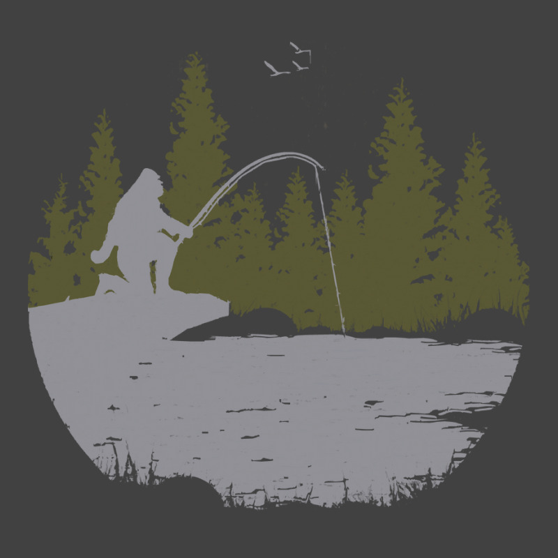 Bigfoot T Shirtbigfoot Fishing Gifts T Shirt Vintage T-shirt | Artistshot