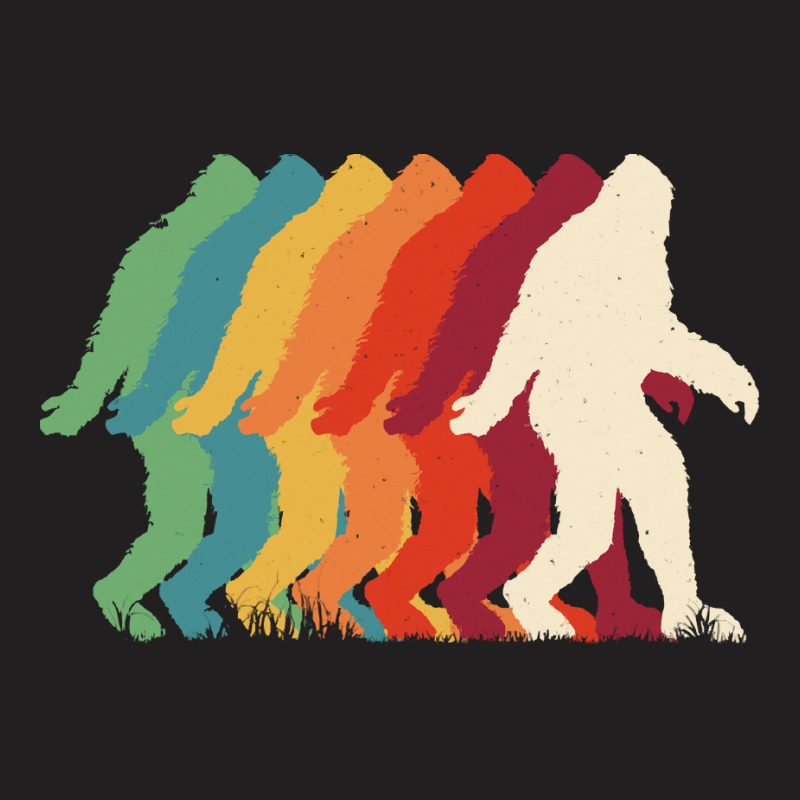 Bigfoot T Shirtbigfoot Retro T Shirt T-shirt | Artistshot