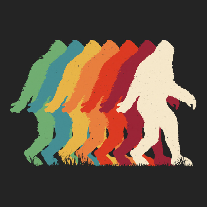 Bigfoot T Shirtbigfoot Retro T Shirt 3/4 Sleeve Shirt | Artistshot