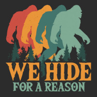 Bigfoot T Shirtbigfoot Retro Vintage   We Hide For A Reason T Shirt Exclusive T-shirt | Artistshot