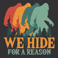 Bigfoot T Shirtbigfoot Retro Vintage   We Hide For A Reason T Shirt Vintage Short | Artistshot