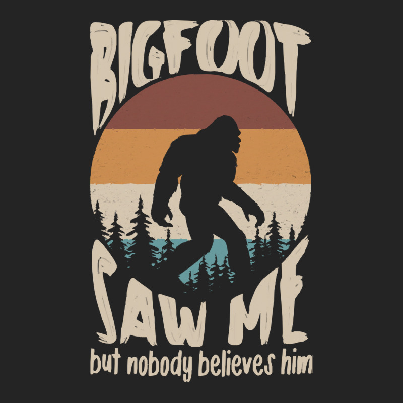 Bigfoot T Shirtbigfoot Saw Me T Shirt (1) 3/4 Sleeve Shirt | Artistshot