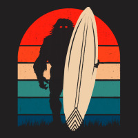 Bigfoot T Shirtbigfoot Surfing Retro Summer T Shirt T-shirt | Artistshot