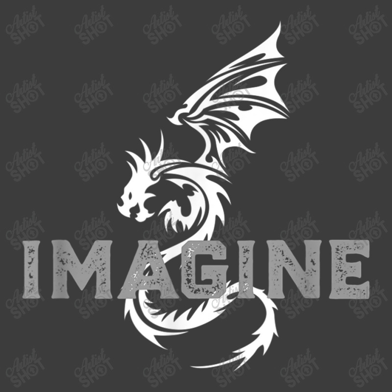 Cool Imagine Tattoo Dragon Vintage Men's Polo Shirt by HailieDesign | Artistshot