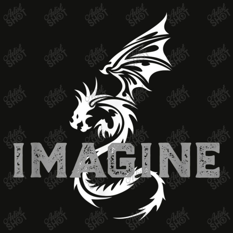 Cool Imagine Tattoo Dragon Vintage Scorecard Crop Tee by HailieDesign | Artistshot