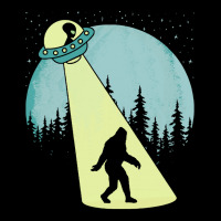 Bigfoot T Shirtbigfoot Ufo Abduction Full Moon T Shirt Men's Long Sleeve Pajama Set | Artistshot