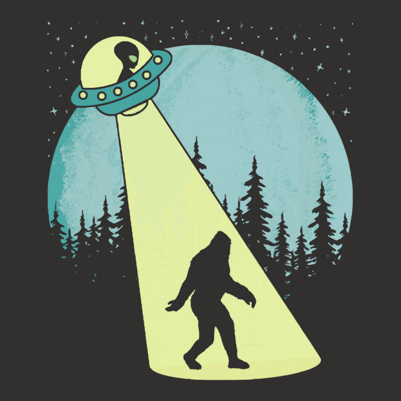 Bigfoot T Shirtbigfoot Ufo Abduction Full Moon T Shirt Champion Hoodie | Artistshot