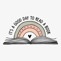 It S A Good Day To Read A Book And Rainbow Tee For Teacher T Shirt Ladies Fitted T-shirt | Artistshot