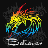 Dragon Believer Imagine This Gift For Dragon Fans Animations Character Crop Top | Artistshot