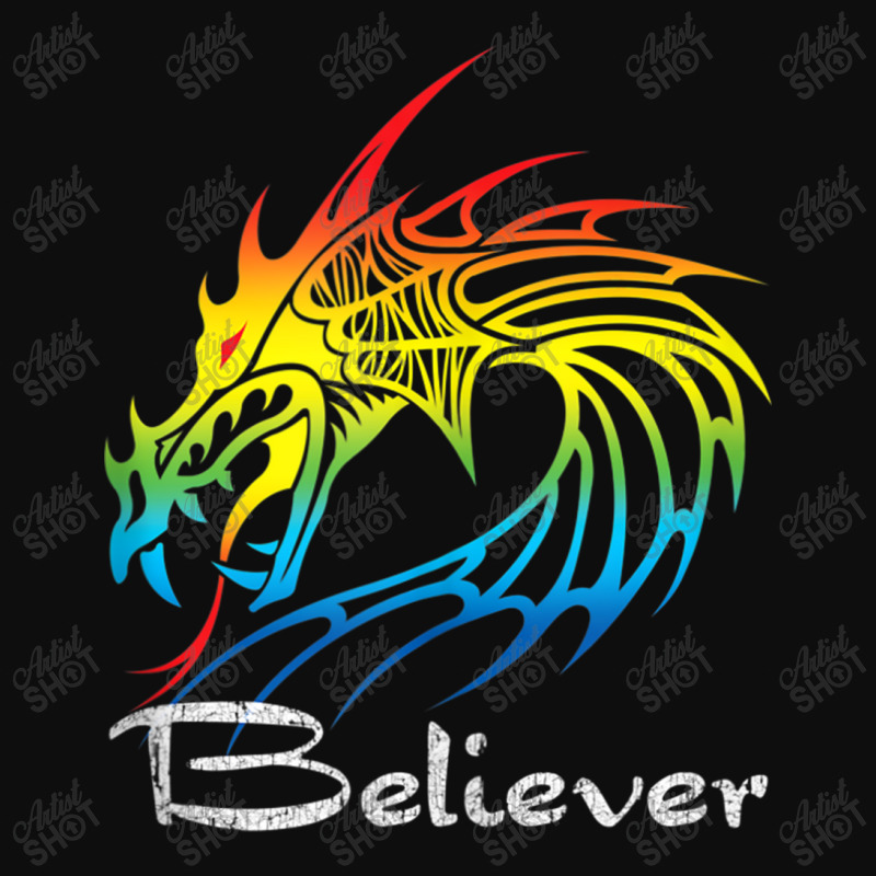 Dragon Believer Imagine This Gift For Dragon Fans Animations Character Crop Top by HailieDesign | Artistshot