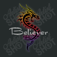 Dragon Believer Imagine This Gift For Dragon Fans Character Animae Women's Triblend Scoop T-shirt | Artistshot