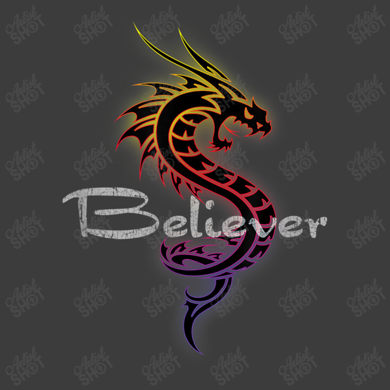 Dragon Believer Imagine This Gift For Dragon Fans Character Animae Men's Polo Shirt by HailieDesign | Artistshot