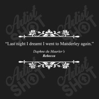 Daphne Du Maurier Rebecca Classic T-shirt | Artistshot