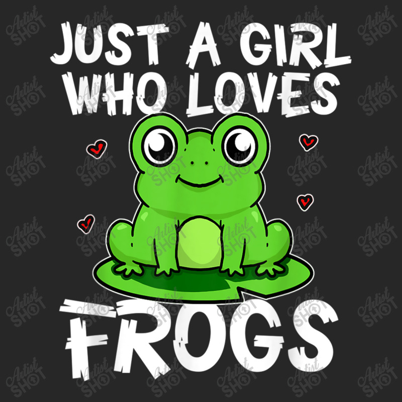 Just A Girl Who Loves Frogs Cute Green Frog Costume My Favorite People Men's T-shirt Pajama Set | Artistshot