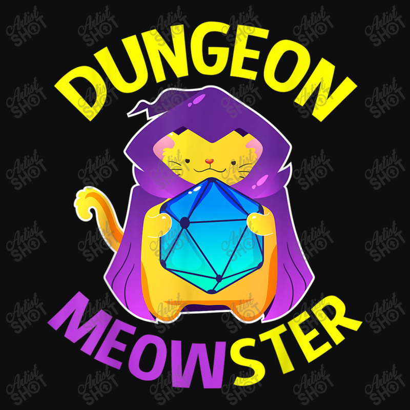 Dungeon Meowster Shirt Cat Dm Role Player Rpg Tabletop Gamer Gifts Wom Crop Top by HailieDesign | Artistshot