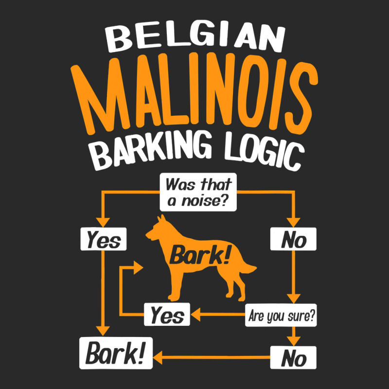 Belgian Malinois Bark Logic T Shirt Printed hat by DarleneLee89 | Artistshot