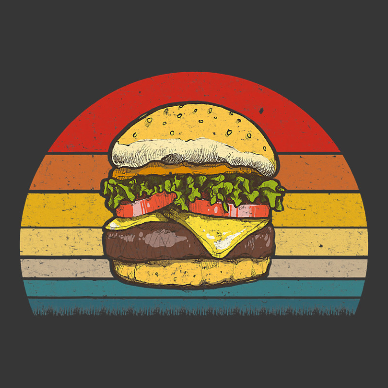 Retro Vintage Cheeseburger Design Costume Hamburger Lovers T Shirt Toddler Hoodie | Artistshot