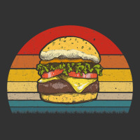 Retro Vintage Cheeseburger Design Costume Hamburger Lovers T Shirt Baby Bodysuit | Artistshot