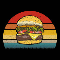 Retro Vintage Cheeseburger Design Costume Hamburger Lovers T Shirt Toddler 3/4 Sleeve Tee | Artistshot