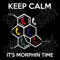 Keep Calm And Its Morphin Time Cropped Hoodie | Artistshot