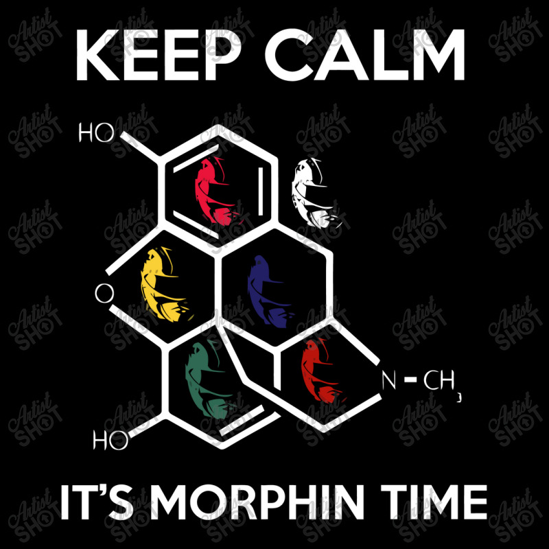 Keep Calm And Its Morphin Time Cropped Hoodie by ikatancinta | Artistshot