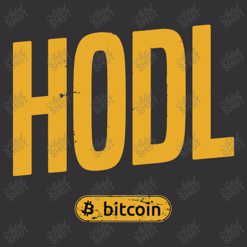 Hodl Hold Forever Bitcoin Crypto Vintage Hoodie And Short Set | Artistshot